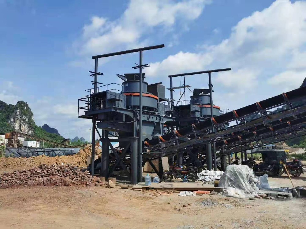 福建三明购买恒信实业石料线生产现场